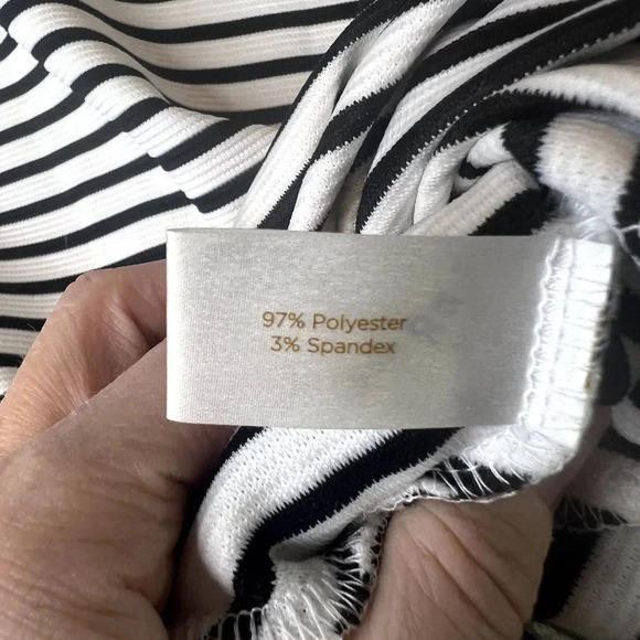 Decree Striped Dress Black and White Sleeveless Size Small - Picture 9 of 11